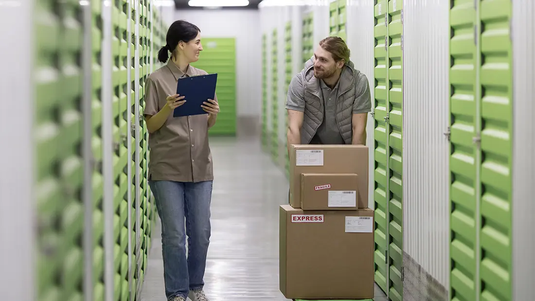 Espacio de almacenaje urbano